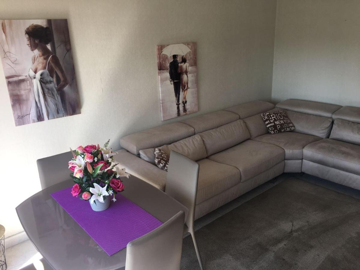 Superbe Appartement 3 Pieces Vue Mer Dans Une Residence Arboree 5 Min De La Mer Nisa Exterior foto