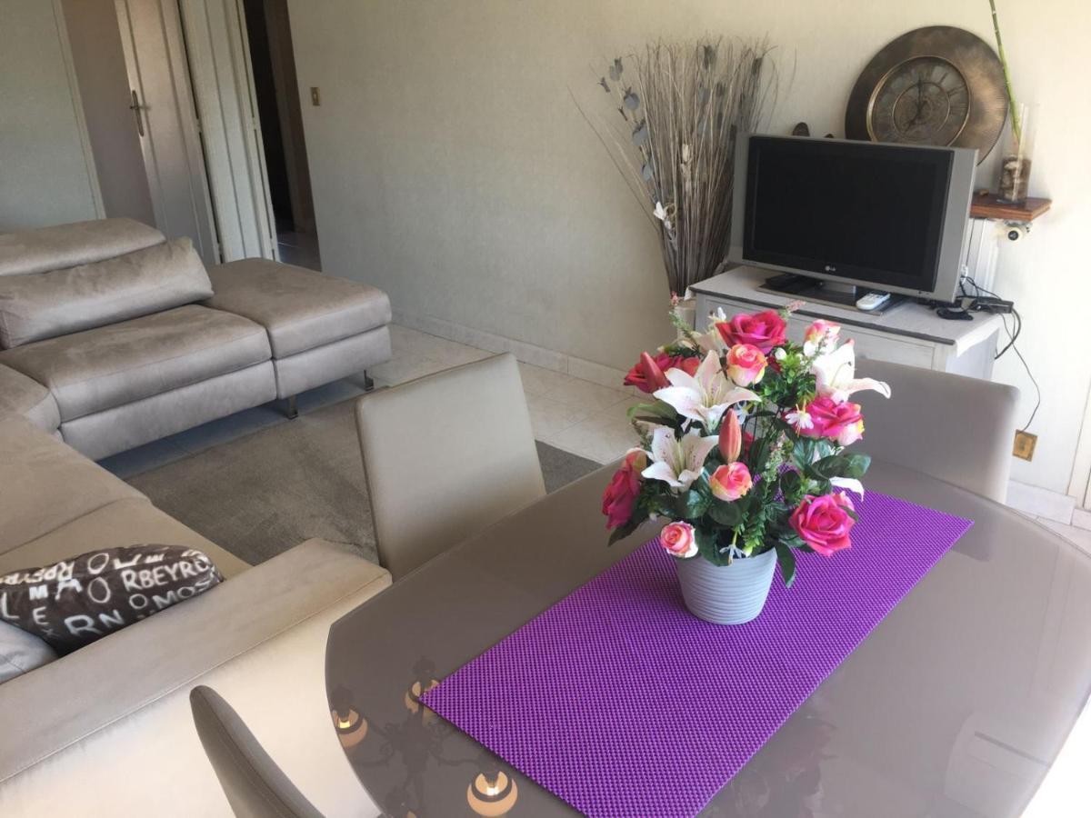 Superbe Appartement 3 Pieces Vue Mer Dans Une Residence Arboree 5 Min De La Mer Nisa Exterior foto